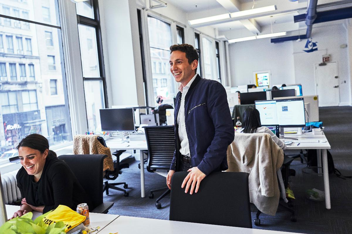 Matt Sacks, executivo-chefe da Luminary | AN RONG XU/NYT
