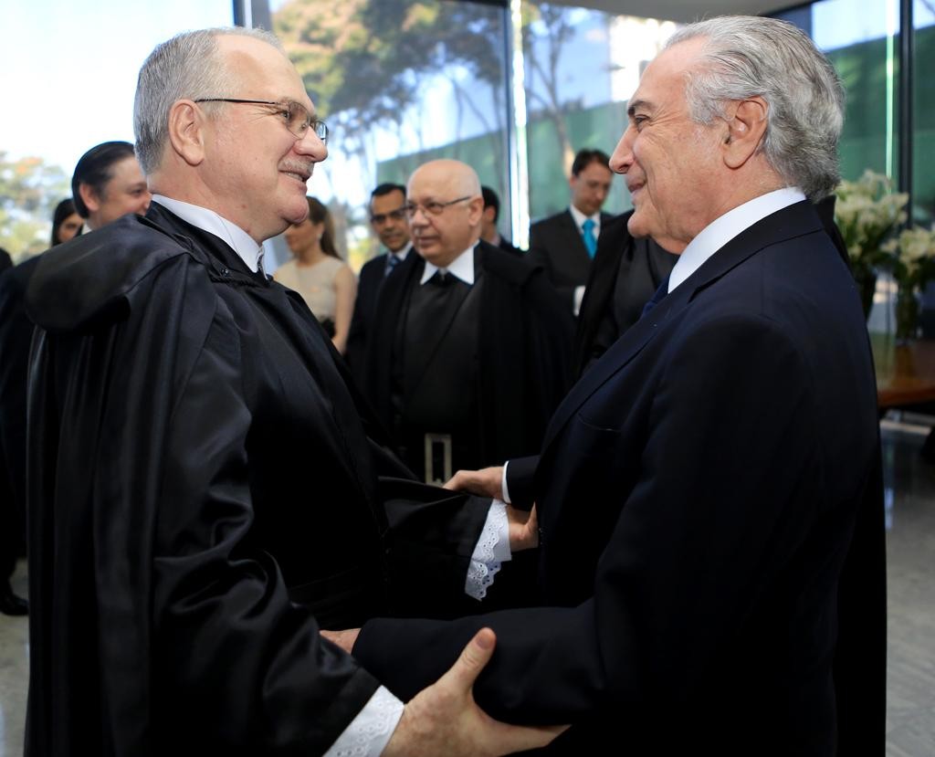 Expectativa é que o relator do caso  de Temer no STF seja o ministro Edson Fachin.