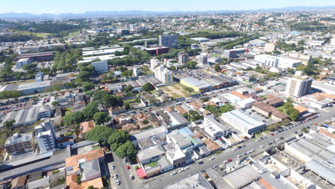Curitiba vista de cima