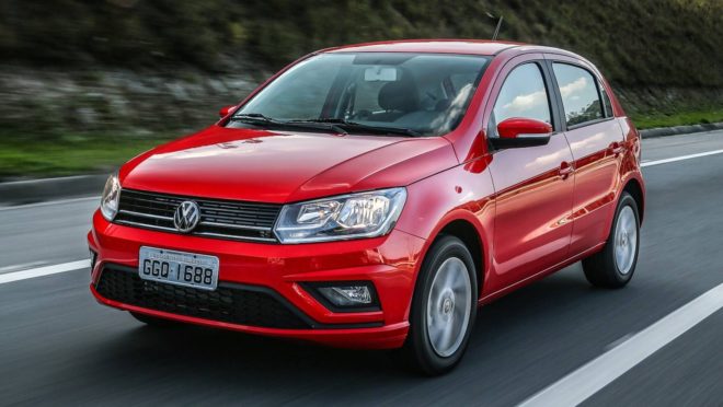 O veterano Gol é o modelo mais vendido da Volkswagen no Brasil. Foto: VW/ Divulgação
