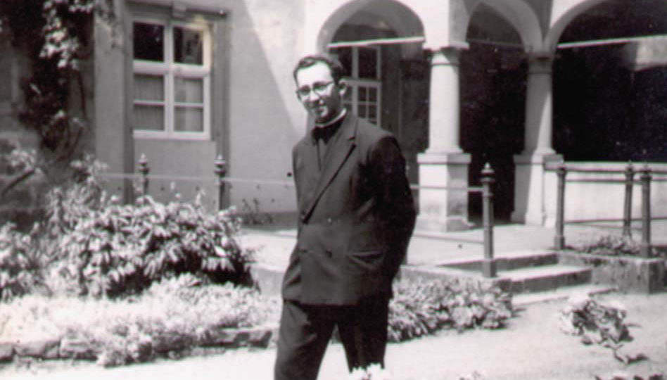 Padre Roque Zimmermann na juventude