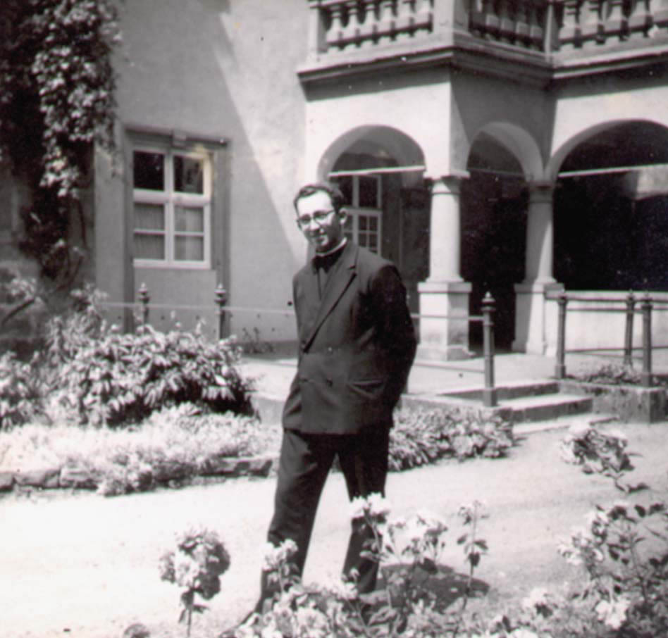 Padre Roque Zimmermann na juventude