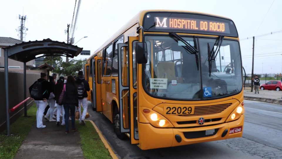 Novo ônibus em Curitiba