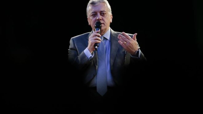 O ex-presidente da Petrobras, Aldemir Bendine.