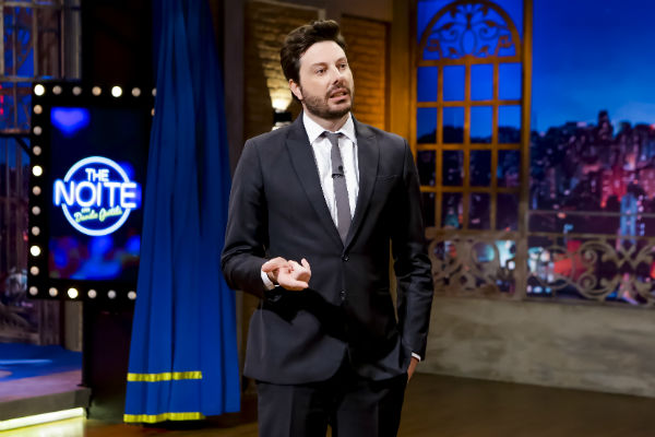 O comediante Danilo Gentili, apresentador do The Noite, do SBT (Imagem: Divulgação)
