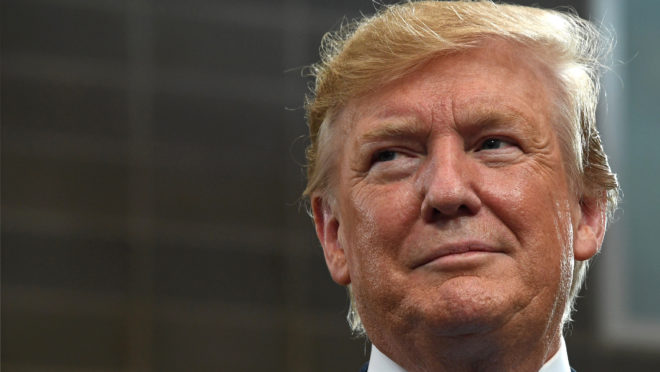 O presidente dos EUA, Donald Trump | Foto: Jim WATSON/AFP
