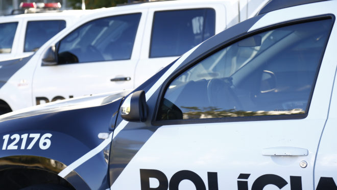 Viatura da polícia civil do Paraná