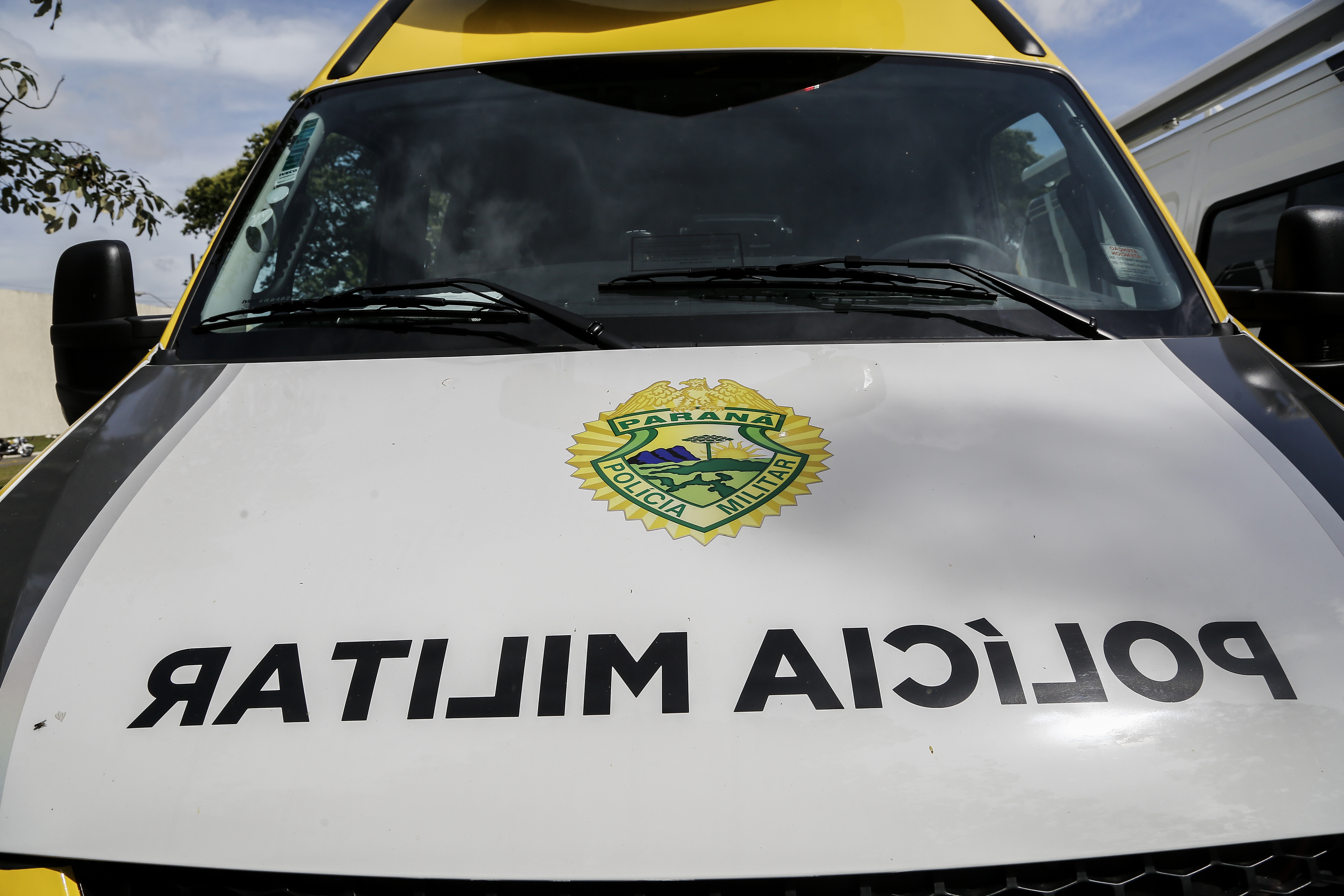 Viatura da Polícia Militar do Paraná