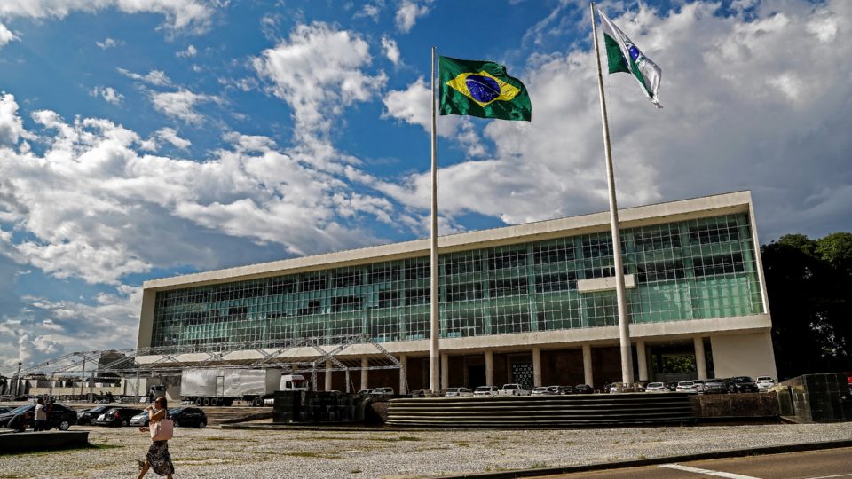 Palácio Iguaçu, sede do governo do Paraná.