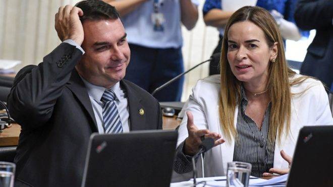 O senador Flávio Bolsonaro (PSL-RJ). Foto: Edilson Rodrigues/Agência Senado