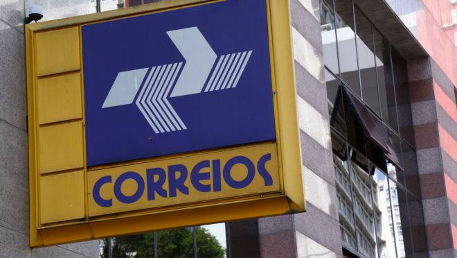 Fachada Agencia dos Correios em Curitiba