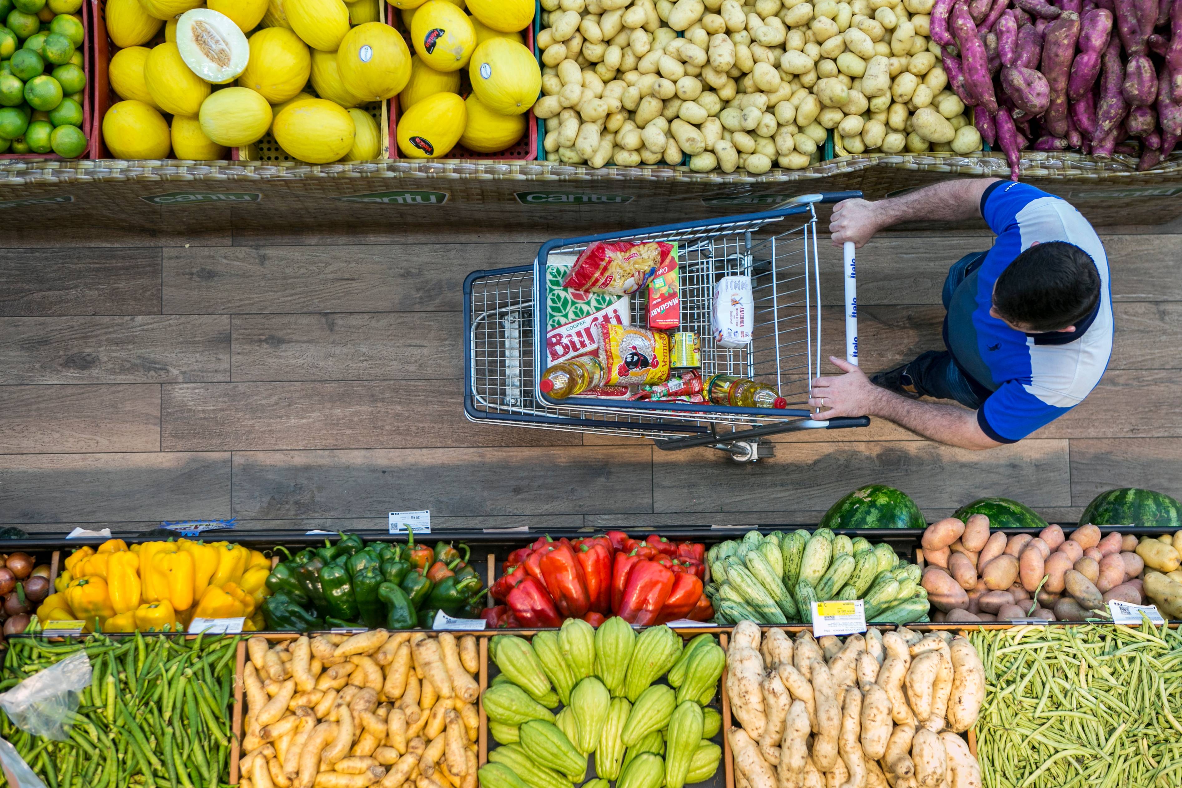 Alimentos - frutas, legumes e verduras