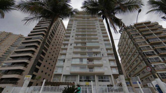 O edifício Solaris, no Guarujá. Foto: Albari Rosa/Gazeta do Povo
