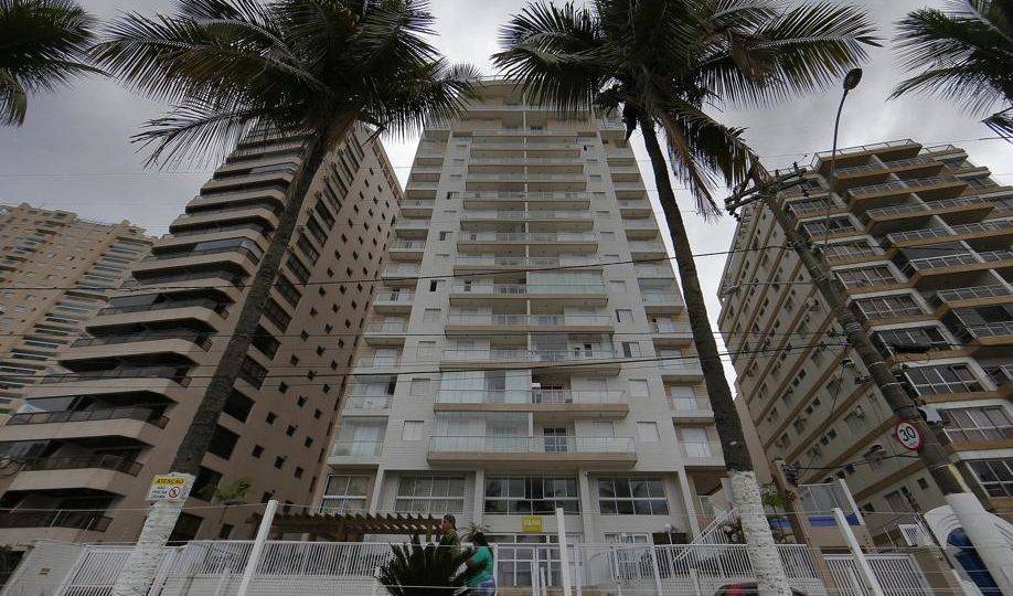 O edifício Solaris, no Guarujá. Foto: Albari Rosa/Gazeta do Povo