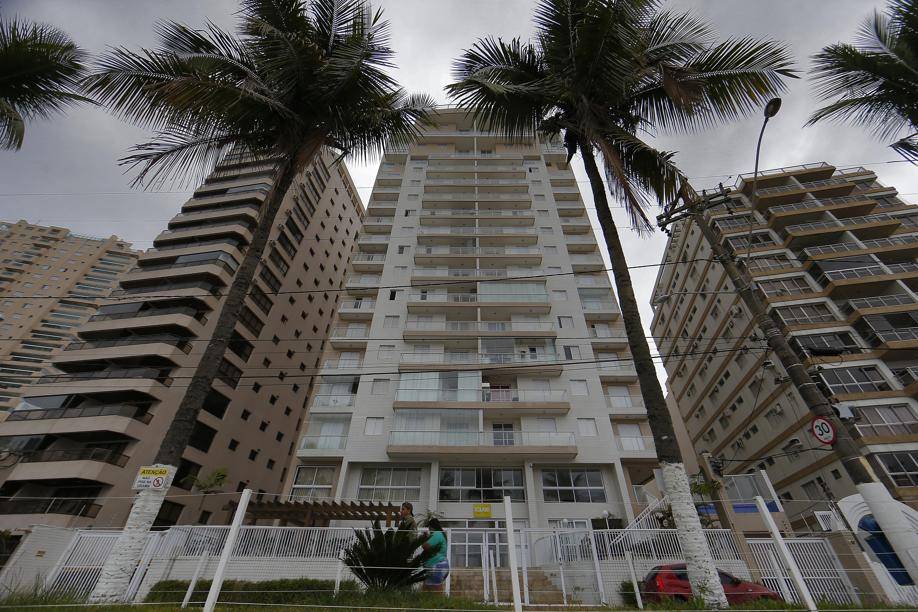 O edifício Solaris, no Guarujá. Foto: Albari Rosa/Gazeta do Povo