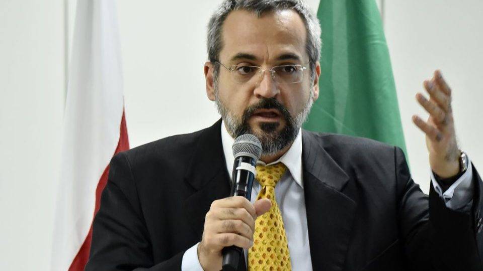 Ministro da Educação Abraham Weintraub