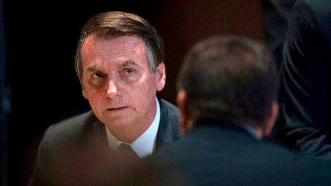 O presidente Jair Bolsonaro