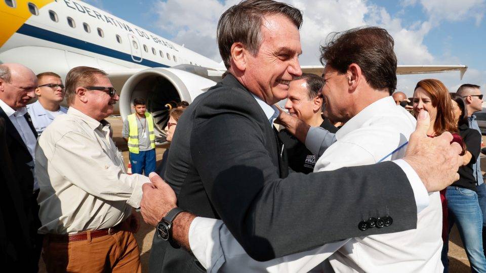 (Ribeirão Preto - SP, 29/04/2019) Presidente da República, Jair Bolsonaro é recebido em Ribeirão Preto.