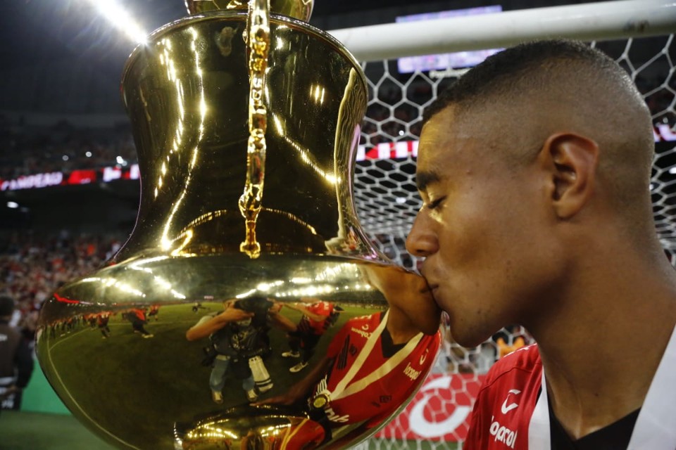 Erick, do Athletico, um dos destaques do Paranaense 2019. | /Jonathan Campos/Gazeta do Povo