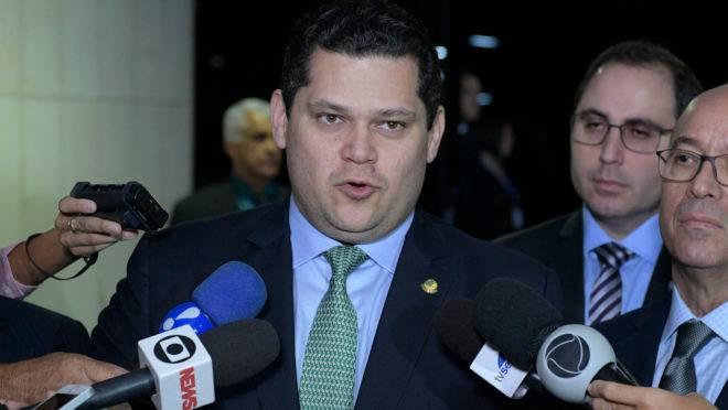 Davi Alcolumbre, presidente do Senado.