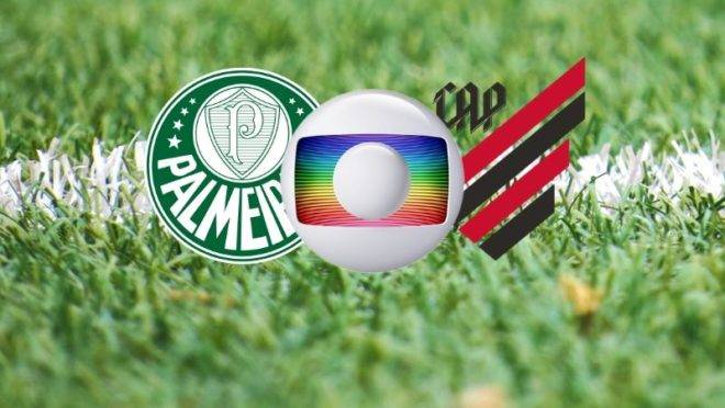 Palmeiras x Athletico terá a transmissão da Globo.
