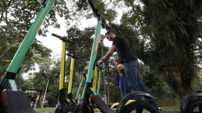 Prefeitura já está estudando pontos de regulamentação para patinetes na capital