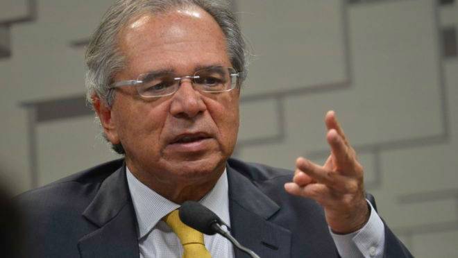O ministro da Economia, Paulo Guedes.