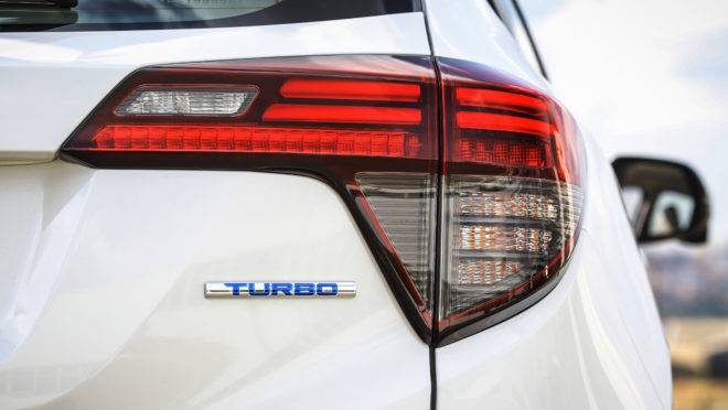 Além do motor sobrealimentado, o SUV recebeu outros equipamentos. Foto: Honda/ Divulgação