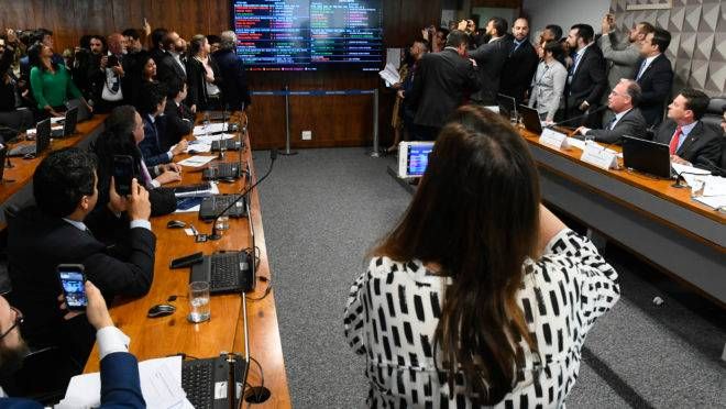 Comissão Mista da Medida Provisória (CMMPV) nº 870/2019 decidiu que o Coaf fará parte da estrutura do Ministério da Economia. (Foto: Marcos Oliveira/Agência Senado)