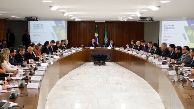 Reunião do Conselho do Programa de Parcerias de Investimentos. Foto: Carolina Antunes/PR