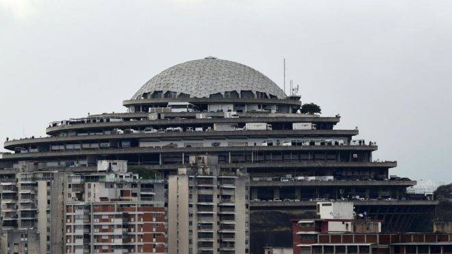O Helicoide, presídio e sede do Serviço Bolivariano de Inteligência Nacional (Sebin)