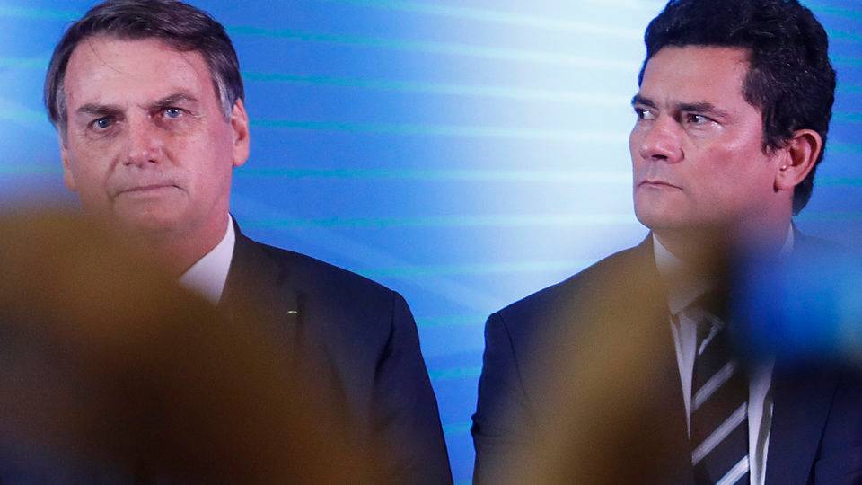 JAIR BOLSONARO E SERGIO MORO