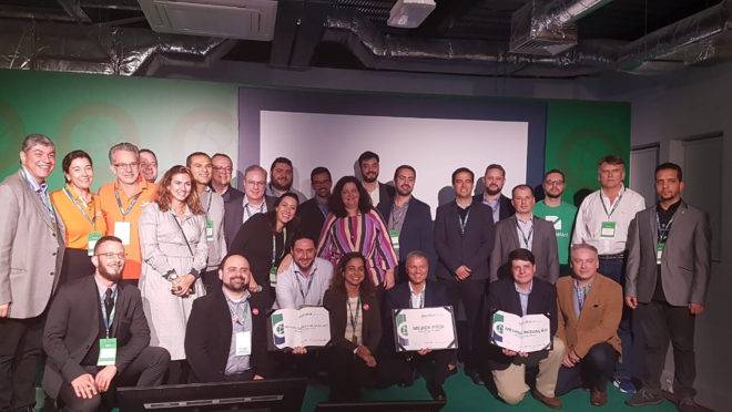Representantes de startups brasileiras participam de imersão em Santiago (Chile), em março de 2019