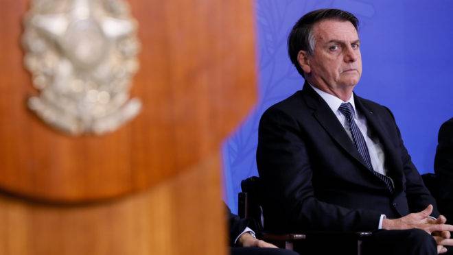 O presidente da República Jair Bolsonaro