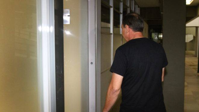 Luiz Abi presta depoimento em 2015.