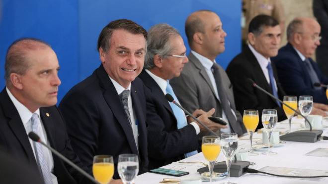 (Brasília - DF, 22/05/2019) Café da manhã de Jair Bolsonaro com a Bancada do Nordeste. Foto: Marcos Corrêa/PR