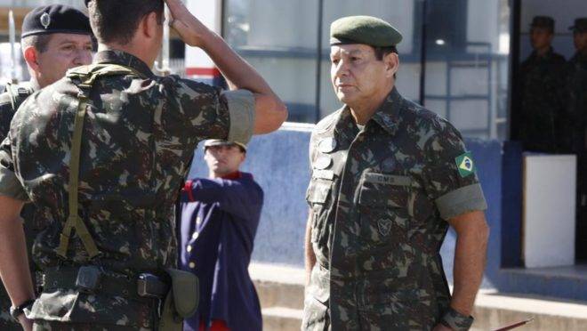 General Hamilton Mourão, vice-presidente da República