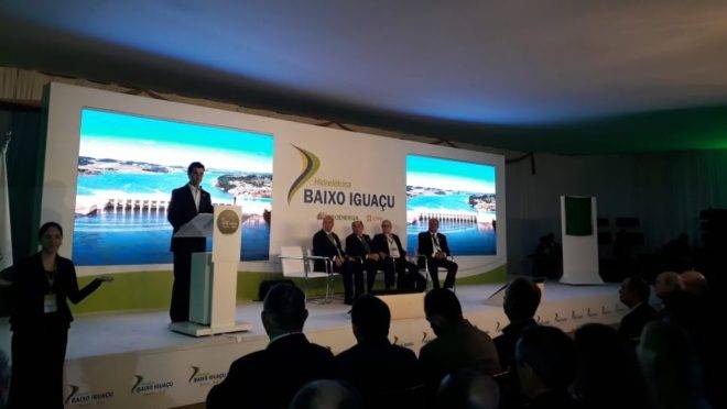 Discurso do presidente da Copel Daniel Slaviero Pimentel