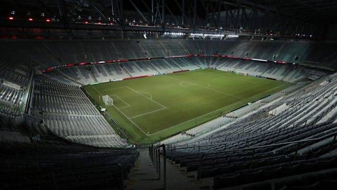 Reunião para acordo por dívida da Arena da Baixada tem pouca evolução