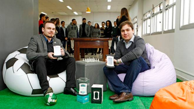 Sócios-diretores da Hi Technologies, Sérgio Rogal Jr. e Marcus Figueredo