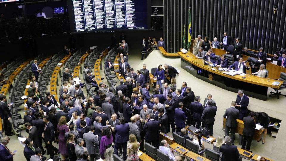 Plenário da Câmara dos Deputados, em Brasília. Foto: Michel Jesus/Câmara dos Deputados