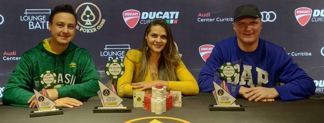 Flávia, Joarez e Ludger. Os três primeiros na quarta etapa de 2019. Flávia, Joarez e Ludger. Os três primeiros na quarta etapa de 2019.