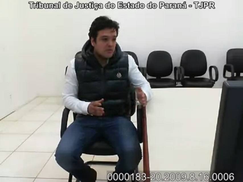 Carli Filho foi ouvido pela juíza Liliane Graciele Breitwisser, da Vara de Execuções Penais de Guarapuava