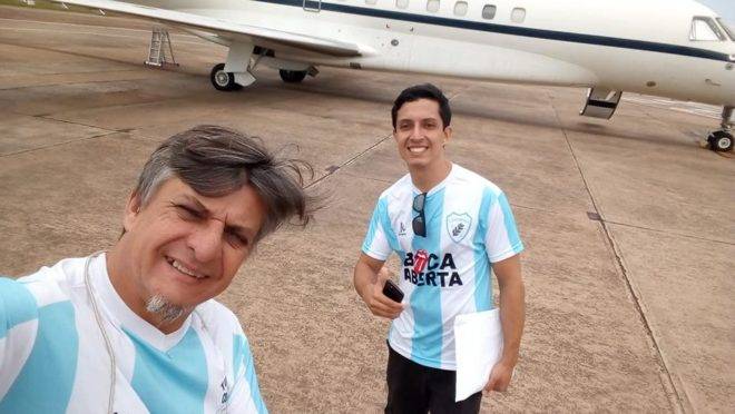 Deputado federal Boca Aberta e deputado estadual Boca Aberta Junior.