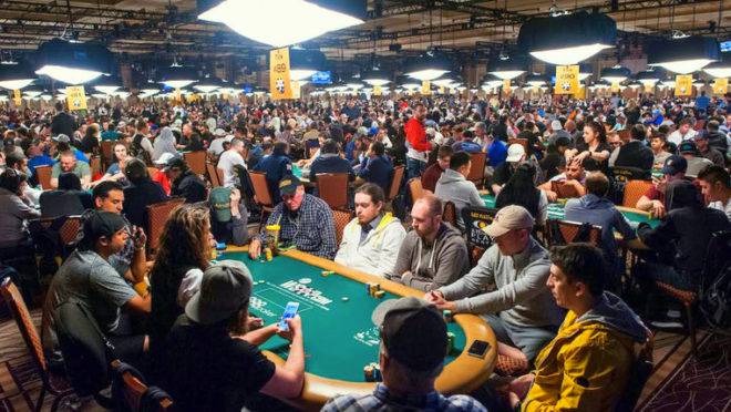 Imagem de 2018 do WSOP. Foto: Divulgação