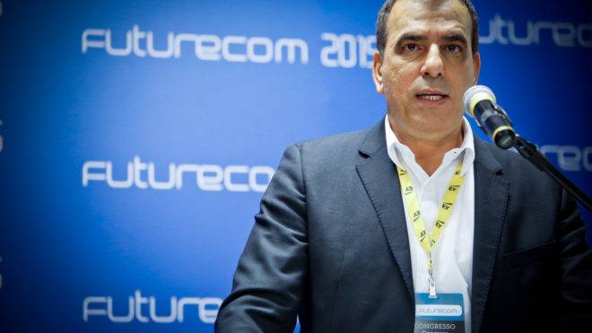 Amos Genish quando ainda era presidente da Vivo, há três anos..