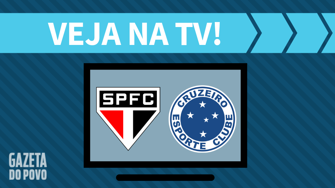 São Paulo x Cruzeiro: veja na TV