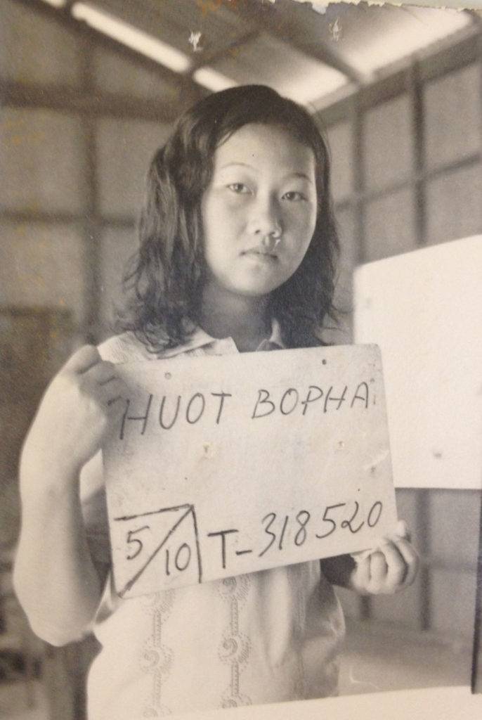 Sayavong em um campo de refugiados nas Filipinas, em 1979.