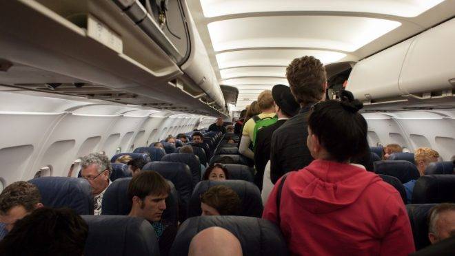 Passageiros de empresas aéreas