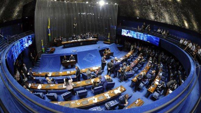 Plenário do Senado Federal, em Brasília: Foto: Jonas Pereira/Agência Senado